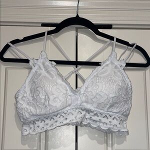 Cherish White Lace Top